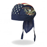Hot Leathers Keep And Bear Arms Headwrap Premium Biker Du-Rag