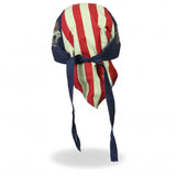 Hot Leathers Keep And Bear Arms Headwrap Premium Biker Du-Rag