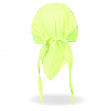 Hot Leathers Safety Green 2nd Amendment Premium Headwrap Hi-Vis Du-Rag