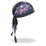 Hot Leathers Freedom Eagle Headwrap Premium Patriotic Biker Du-Rag