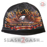 Hot Leathers Sublimated We The People Eagle Beanie 3D Art