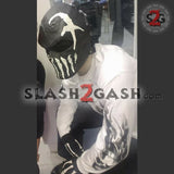 Mushroomhead Tactical Mask Airsoft Hand Painted GLOW N DARK Motorcycle Halloween Full Face Skull