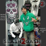 Mushroomhead Tactical Mask Airsoft Hand Painted GLOW N DARK Motorcycle Halloween Full Face Skull