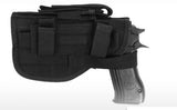 Right Handed Universal Hip Holster w/ Spare Mag - Black