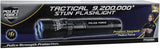 Police Force 9.2MV Tactical Stun Gun Flashlight w/ 5 LED Modes - Black PF9200BK