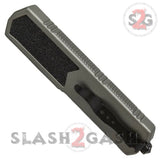 Titan OTF Knife D/A Grey Automatic Switchblade Gray TAIWAN - upgraded