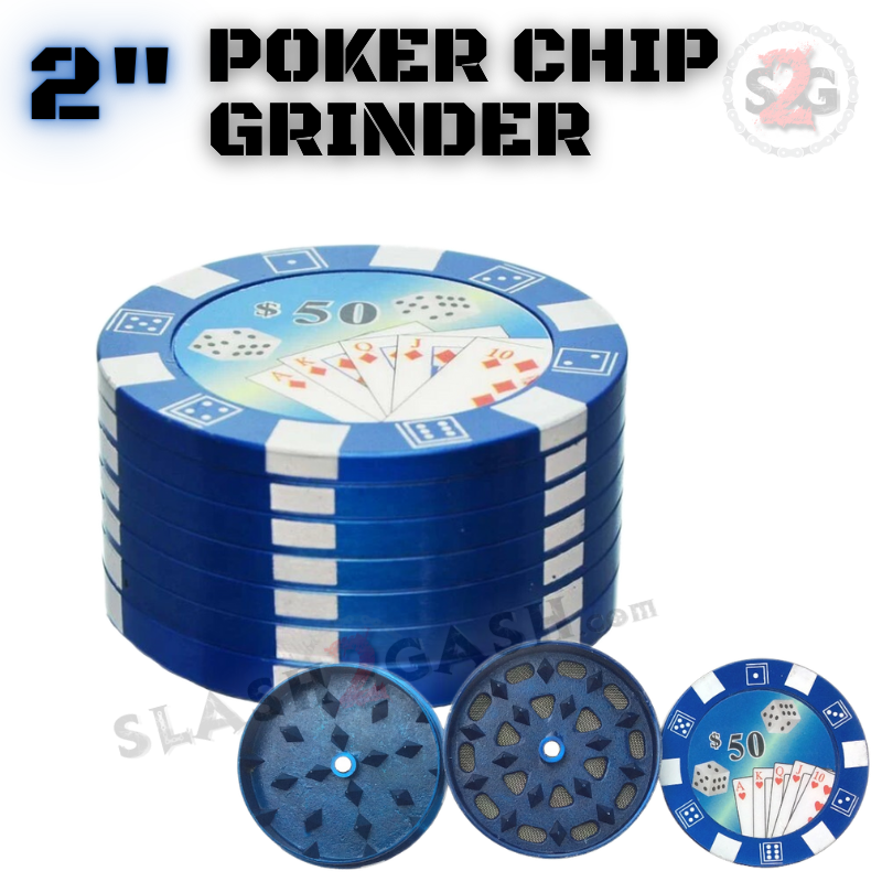 Grinder Jeton De Casino – Noir – 50 Mm – 3 étages | Folium