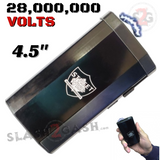 3N1 Stun Gun Power Bank Phone Charger w/ LED Flashlight 28M Volts