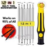 12in1 Multi Tool Screw Driver Set Professional Tool Kit T5 T6 T7 T8 T10 T15 PHO 3.0 2.3 2.0 Y0 U2.3 Heads