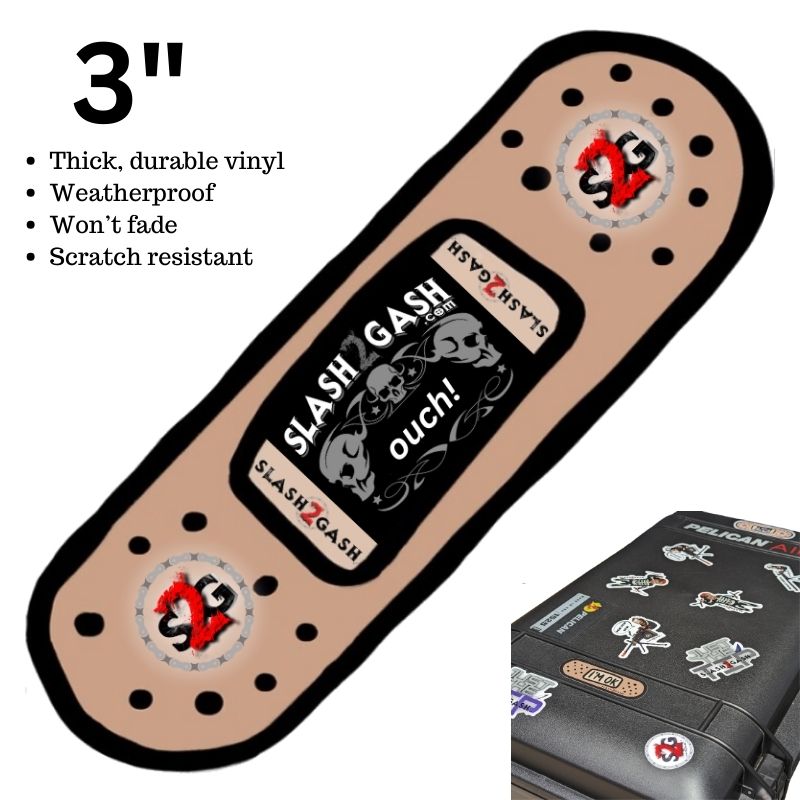 2 Slash Sticker S2G Stickers Vinyl Decals for Knife Box Gun Case 3
