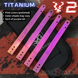 S2G FrankenREP V2 Balisong BUILD-A-KNIFE - (part 2 of 5) liners