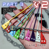 S2G FrankenRep G10 Channel Spacers Balisong clone Butterfly Knife V2 red pink purple yellow white green