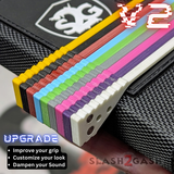 S2G FrankenRep G10 Channel Spacers Balisong clone Butterfly Knife V2 red pink purple yellow white green