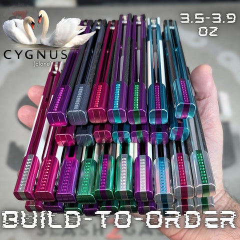 Titus Cygnus Balisong Clone S2G Butterfly Knife 7075 Aluminum G10 Carbon Fiber Sharp Live False Edge Trainer