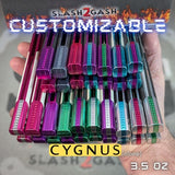 Titus Cygnus Balisong Clone S2G Butterfly Knife 7075 Aluminum G10 Carbon Fiber Sharp Live False Edge Trainer