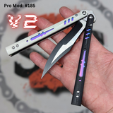 S2G FrankenREP V2 Balisong clone TITANIUM Butterfly Knife - V2