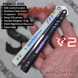 S2G FrankenREP V2 Balisong clone TITANIUM Butterfly Knife - V2