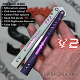 S2G FrankenREP V2 Balisong clone TITANIUM Butterfly Knife - V2