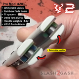 Franken REP Butterfly Knife V2 Balisong clone Removable Handle Weights 