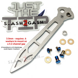 Rep Clone Balisong Spare Blade Butterfly Knife FrankenRep V2 Replacement - Trainer Dull Safe Practice 