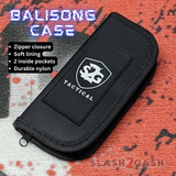 Knife Case S2G Tactical Nylon Zippered Pouch Butterfly Knife Travel Carry Case