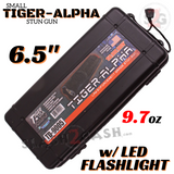 STUN GUN 150M Volts w/ LED Flashlight Tiger USA Police Grade - Tiger Alpha