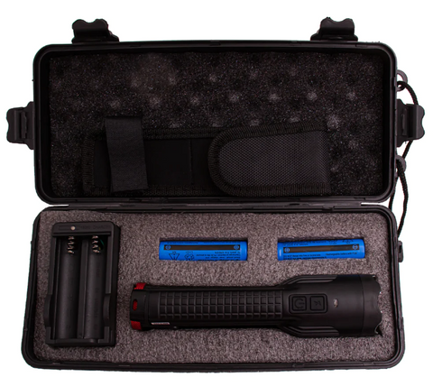 alpha rechargeable flashlight manual STUN GUN 150M Volts w/ LED Flashlight Tiger USA Police Grade