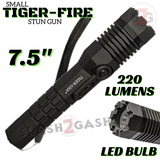 STUN GUN 180M Volts w/ LED Flashlight Tiger USA Police Grade - Tiger Fire