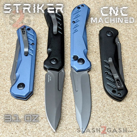 Striker Switchblade Lightweight Automatic Knife Aluminum CNC machined EDC knives