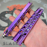 TheONE Butterfly Knife w/ Bushings TITANIUM Balisong - 4X series (clone)