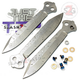 The ONE Python Clone Balisong Spare Blade Butterfly Knife Replacement - Sharp Real Damascus Live Blade