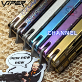 The ONE Viper Balisong Clone TITANIUM Butterfly Knife - Channel Construction