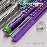 Mirage Balisong Original Titus Butterfly Knife Channel Titanium Aggressive Grip S2G slash2gash
