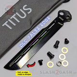 Mirage Balisong Spare Blade Butterfly Knife Black DLC False Edge Trainer Titus Original S2G slash2gash