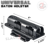 ABS Baton Holster 360 Degree Rotating Waist Baton Case Black Self Defense Baton Sheath Plastic Holder