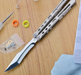 Titus ORIGINAL Titanium Balisong VG10 Butterfly Knife - ECHO
