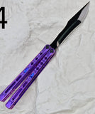 Titus ORIGINAL Titanium Balisong VG10 Butterfly Knife - ECHO