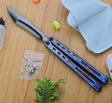 Titus ORIGINAL Titanium Balisong VG10 Butterfly Knife - ECHO