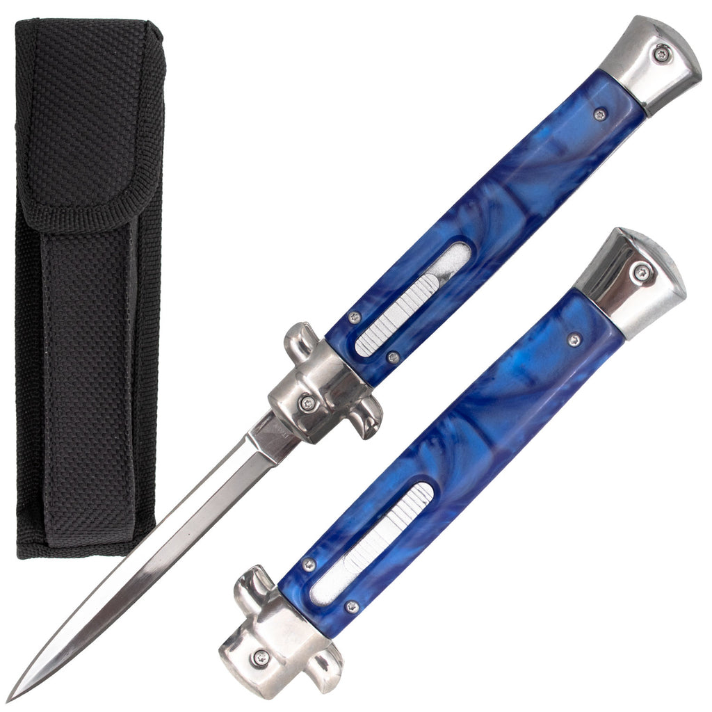 Stiletto OTF Automatic Knife Classic Italian Switchblade - 9 or 11 Inc ...