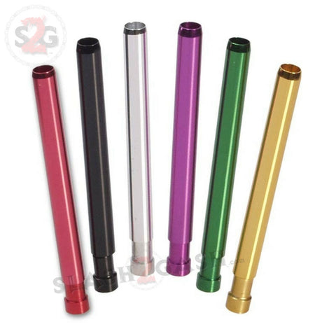Metal Cigarette Shape One Hitter w/ Eject - Smoking Pipe