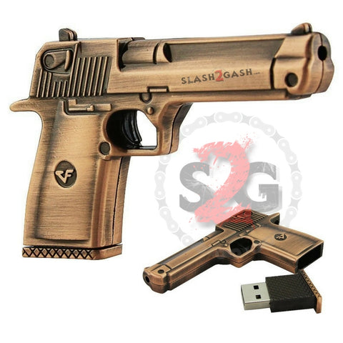 Desert Eagle Pistol Gun USB Flash Drive 2.0 Metal w/ Mag 16 GB 32 GB Memory stick pendrive