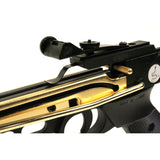 80 lb Metal Self Cocking Pistol Crossbow W/ Arrows Bolts Hunting Archery Gun