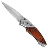 Rosewood Small Automatic Knife w/ Safety Lock