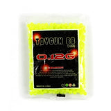 Economy 1000 Round 0.12g Airsoft BBs UKARMS bag - Neon Fluorescent Yellow