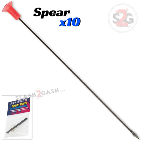 Spearhead Hunting Darts .40 Caliber Blowgun Ammo Spear Point - 10 Pack