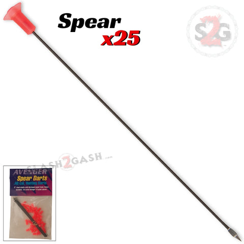 Spearhead Hunting Darts .40 Caliber Blowgun Ammo Spear Point - 25 Pack