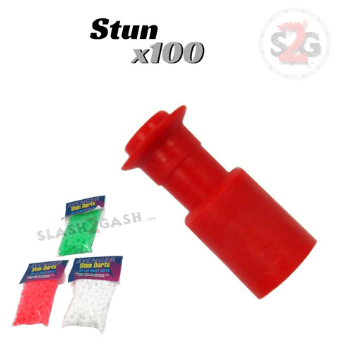 Stunner Darts Safety Thumpers .40 Caliber Blowgun Ammo - 100 Pack