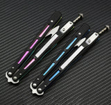 G10 Trainer Butterfly Knife Ball Bearings Practice Balisong - Adjustable Latch