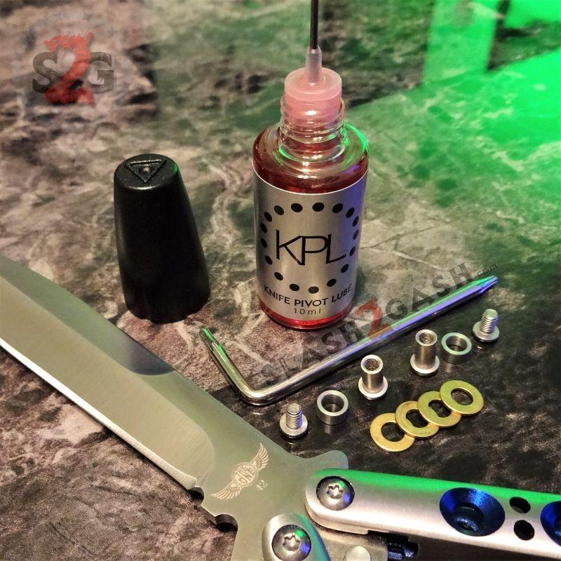 KPL™ Original Knife Oil Lube Pivot Lubricant for Knives 10 mL Slash2Gash