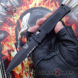 Benchmade Pardue - 530 Black Spear Point Knife Serrated Axis Lock 154CM slash2gash S2G